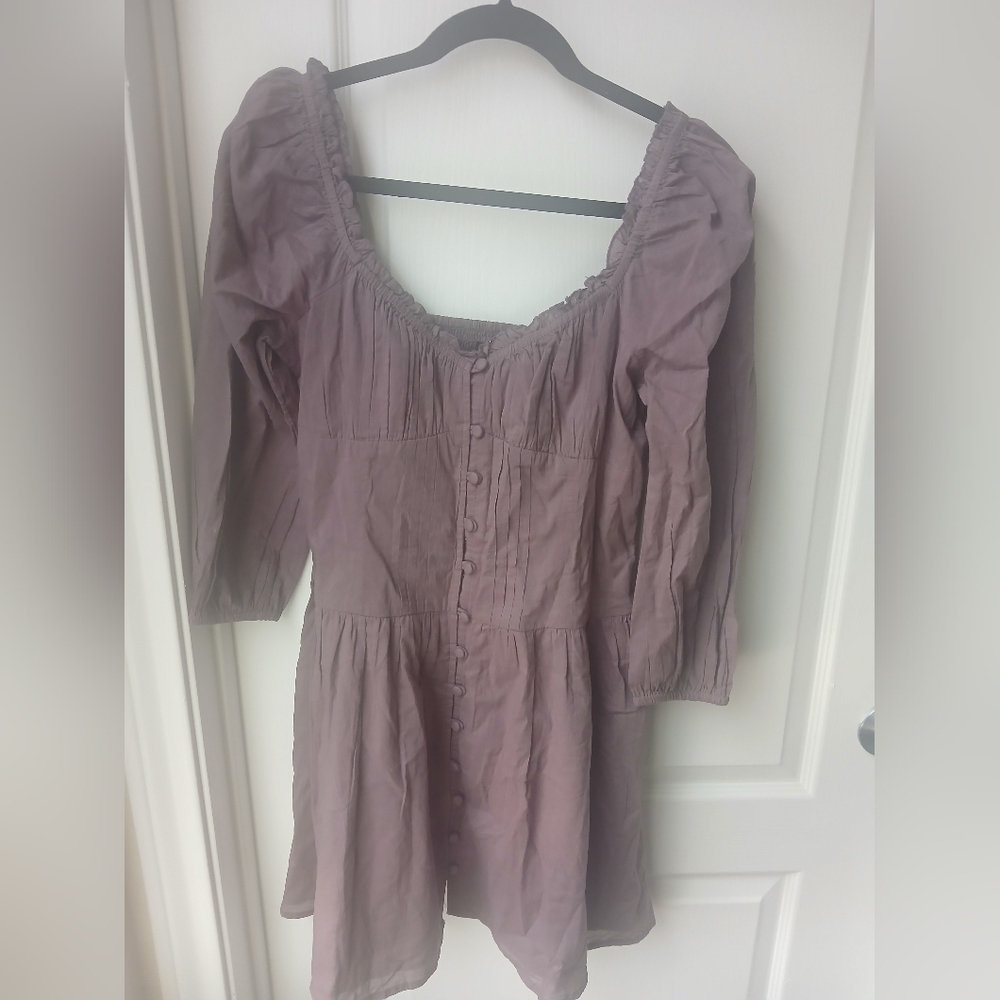 3/$15 BDG Mauve Long Sleeve Dress Size Medium